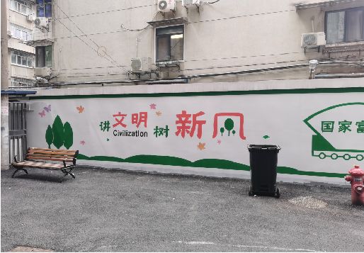 蒙自社区墙绘